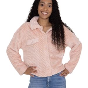 NWT Simply Southern Simply Soft Shacket Light Pink